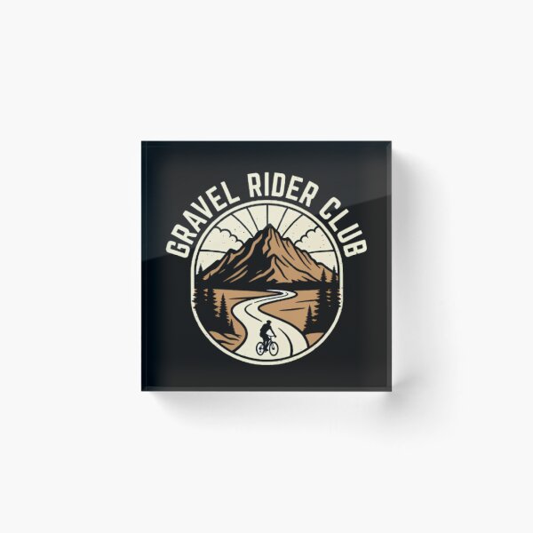 Item preview, Gravel Rider Club Mountain Path designed and sold by Linework Studio.