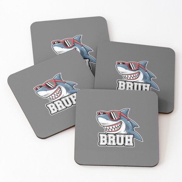 Item preview, Bruh Shark Meme Slang Humor Teenager Young Adult designed and sold by SofiBlair.