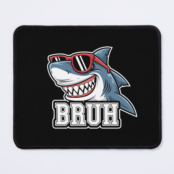 Item preview, Bruh Shark Meme Slang Humor Teenager Young Adult designed and sold by SofiBlair.