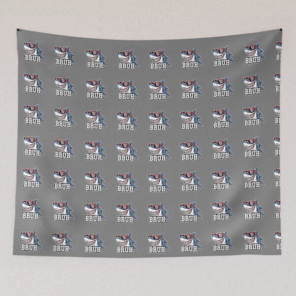 Item preview, Bruh Shark Meme Slang Humor Teenager Young Adult designed and sold by SofiBlair.