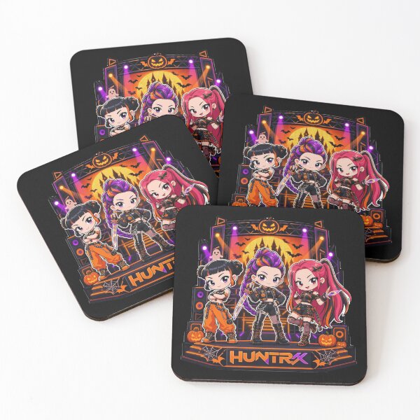 Item preview, Halloween Kpop fan art anime chibi kawaii rumi zoey mira designed and sold by Infdesigner.