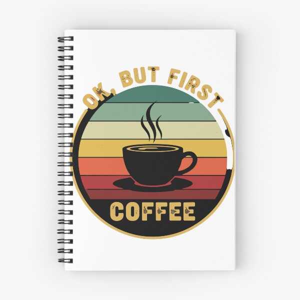 Item preview, Ok. But First Coffee Caffeine Lover Drinker designed and sold by SofiBlair.