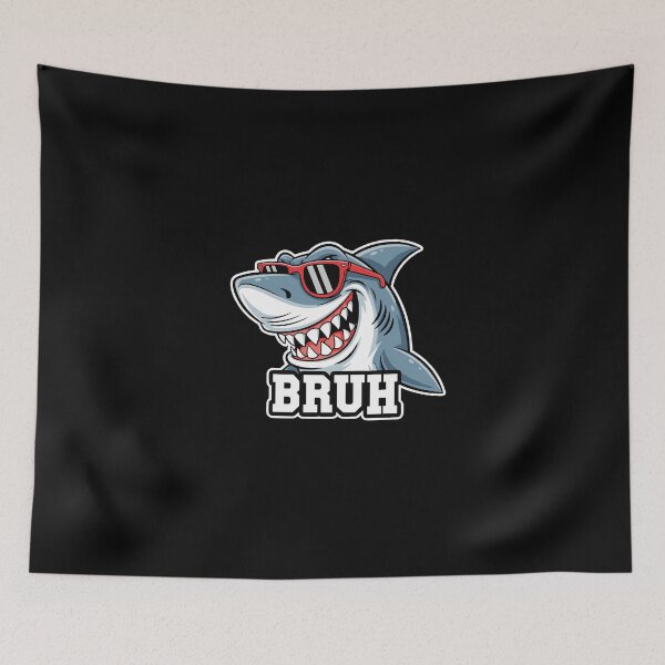 Item preview, Bruh Shark Meme Ocean Marine Teen designed and sold by PopStars1993.