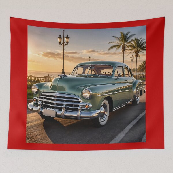 Item preview, Vintage Car  designed and sold by AwesomeDigiShop.