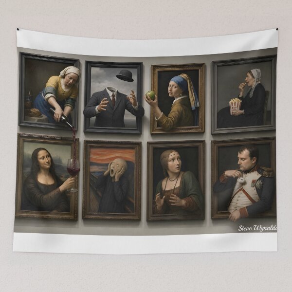 Item preview, The Art Gallery, After Hours designed and sold by WynsomeArt.