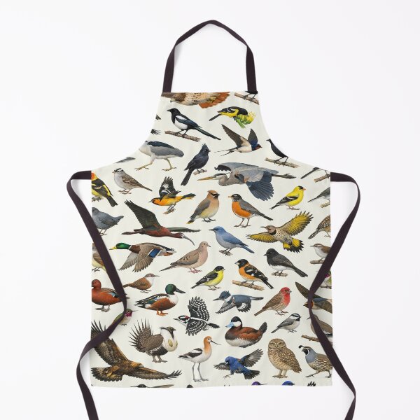 Item preview, Native Birds of Nevada Retro Style Identification Chart designed and sold by kakarikihill.