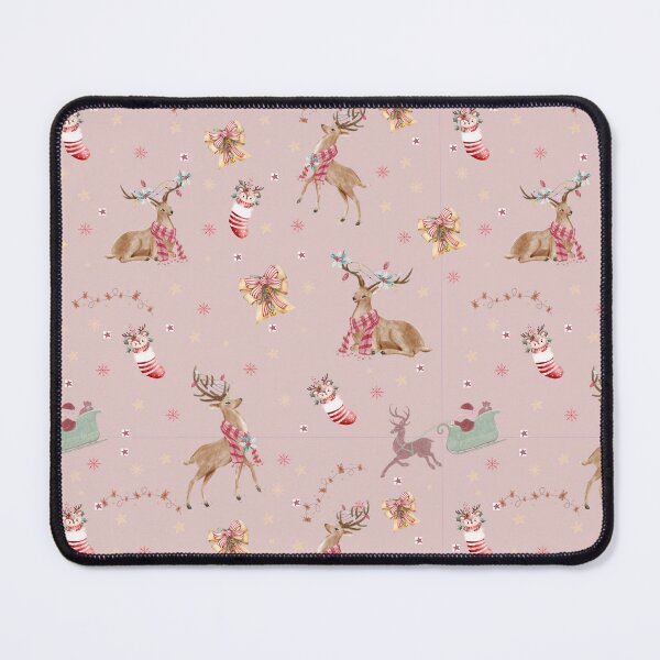 Item preview, Christmas Reindeer Watercolor Pattern | Cozy Holiday Woodland Design for Phone Cases, Mugs, Tote Bags & Gifts designed and sold by PaperyAndInk.