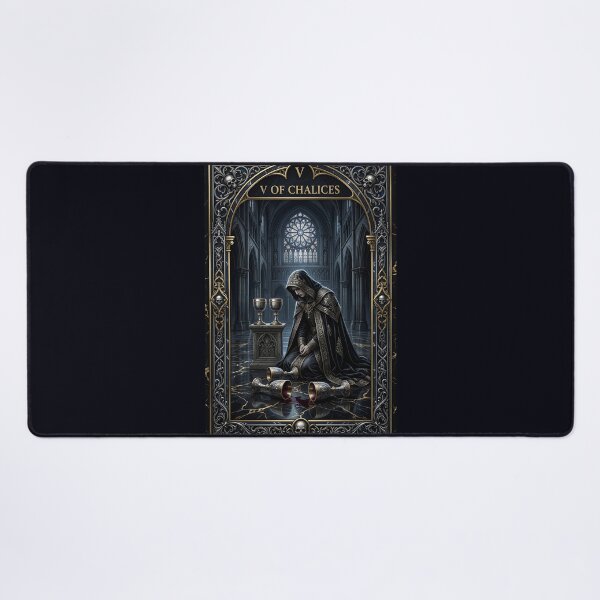 Item preview, Eight of Chalices-tarot card designed and sold by Studio77-Gothic.