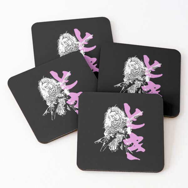 Item preview, Toki Zilqy Heavy Metal Guitarist Hiragana  designed and sold by StencilMenace.