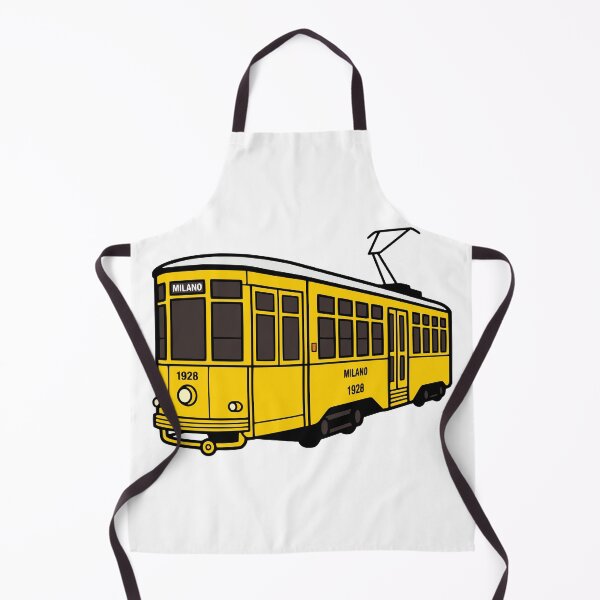 Item preview, Vintage Yellow Milan 1928 Tram designed and sold by Imaginationbeyond.