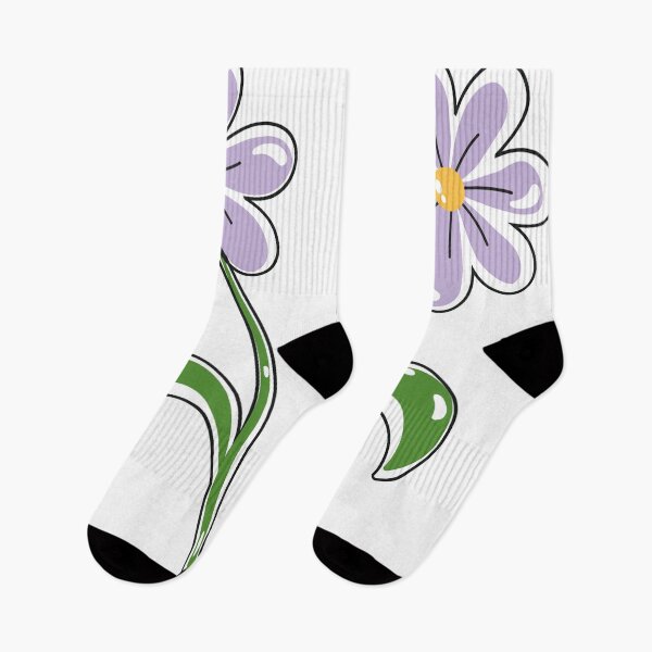 Item preview, Two stylized purple flowers. designed and sold by ZorianArt.
