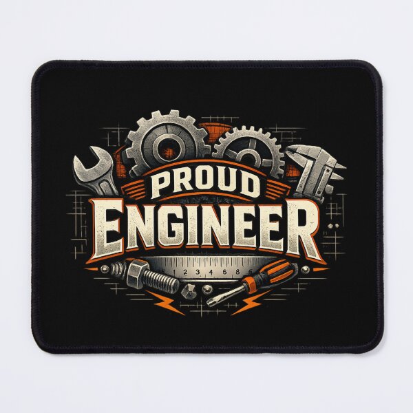 Item preview, Proud Engineer Vintage Industrial Graphic T-Shirt Gift for Engineers designed and sold by BankshopTH.
