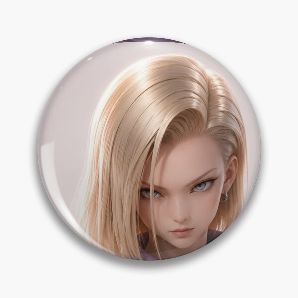 Item preview, Blonde Cyborg Warrior Girl | Futuristic Anime-Inspired Portrait Art designed and sold by Dyan4.