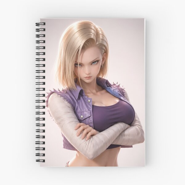 Item preview, Blonde Cyborg Warrior Girl | Futuristic Anime-Inspired Portrait Art designed and sold by Dyan4.