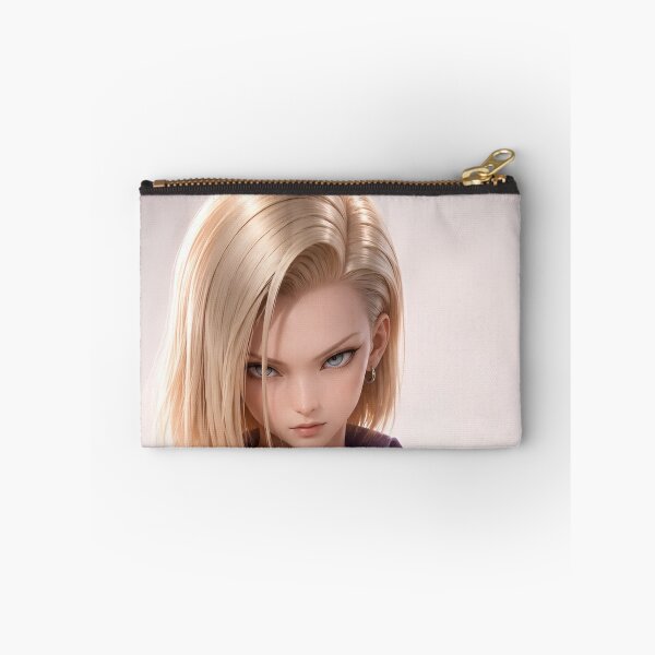 Item preview, Blonde Cyborg Warrior Girl | Futuristic Anime-Inspired Portrait Art designed and sold by Dyan4.