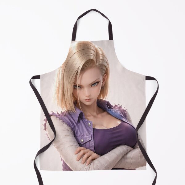 Item preview, Blonde Cyborg Warrior Girl | Futuristic Anime-Inspired Portrait Art designed and sold by Dyan4.