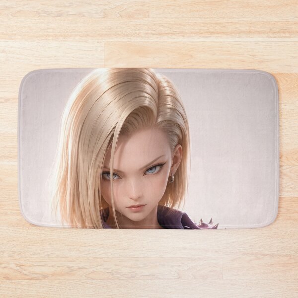 Item preview, Blonde Cyborg Warrior Girl | Futuristic Anime-Inspired Portrait Art designed and sold by Dyan4.