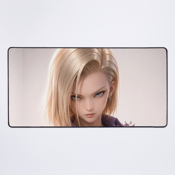 Item preview, Blonde Cyborg Warrior Girl | Futuristic Anime-Inspired Portrait Art designed and sold by Dyan4.