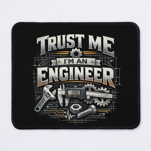 Item preview, Trust Me I'm an Engineer Funny Engineering Graphic T-Shirt designed and sold by BankshopTH.