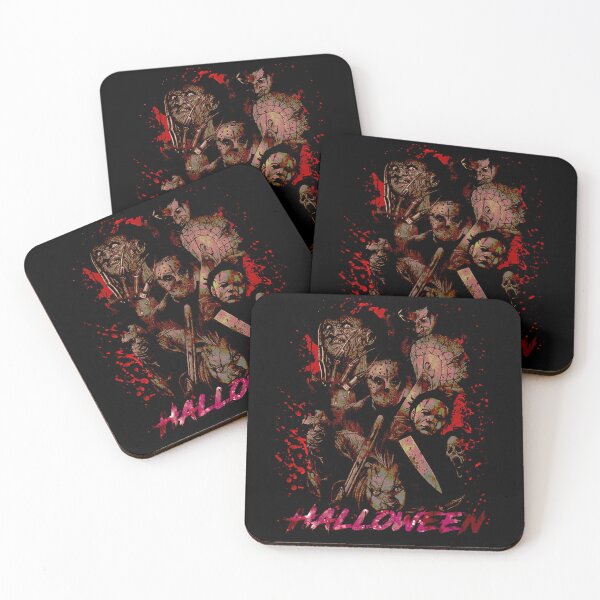 Item preview, Terror In Halloween Night Bloody Slasher Villains designed and sold by Anselle.