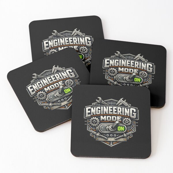 Item preview, Engineering Mode ON Vintage Industrial Engineer Graphic T-Shirt designed and sold by BankshopTH.
