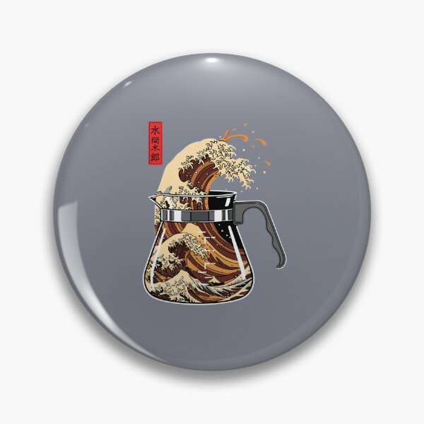 Item preview, Great Coffee Wave Coffee Lover Barista Japanese Hokusai designed and sold by SofiBlair.