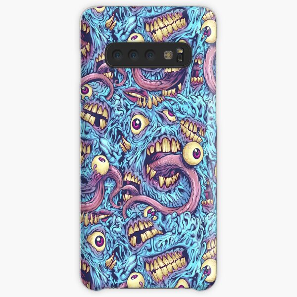 Eyeballs and Teeth Pattern Samsung Galaxy Snap Case