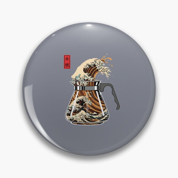 Item preview, Mizu Nami Great Wave Coffee Lover designed and sold by SofiBlair.