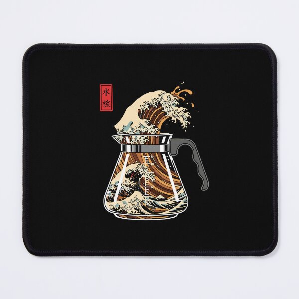 Item preview, Mizu Nami Great Wave Coffee Lover designed and sold by SofiBlair.