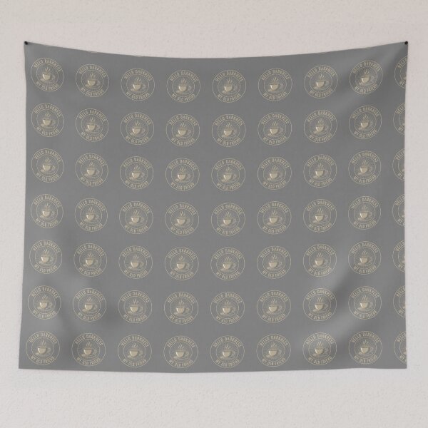 Item preview, Hello Darkness My Old Friend Coffee Lover Caffeine Addict Morning Humor designed and sold by SofiBlair.