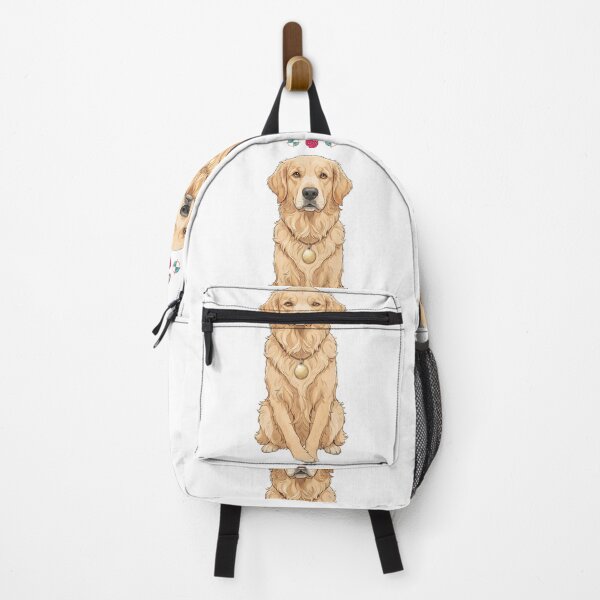 Item preview, Charming Golden Retriever Flat Illustration designed and sold by Whimsy Trail Co.