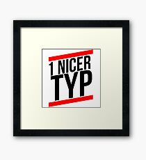 1 Nicer type Framed Print