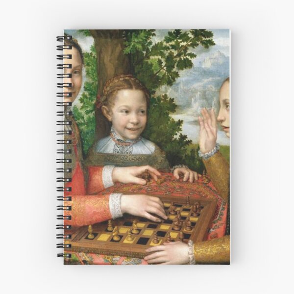 Item preview, Lucia, Minerva and Europa Anguissola Playing Chess designed and sold by SharonTheFirst.