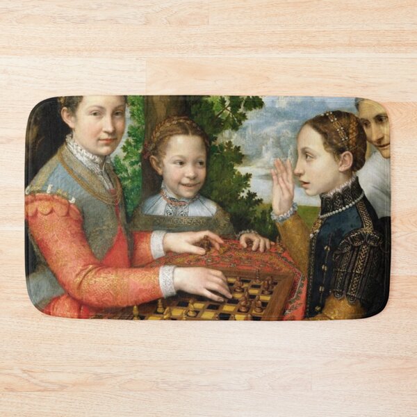 Item preview, Lucia, Minerva and Europa Anguissola Playing Chess designed and sold by SharonTheFirst.