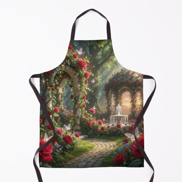 Item preview, Enchanted Rose Garden at Sunset designed and sold by CooksCreators.