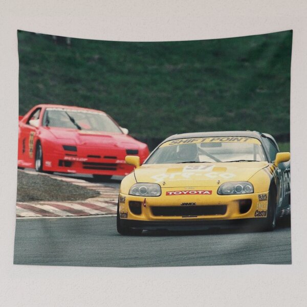 Item preview, Toyota Supra JGTC Team Greco Shift Poster - JDM Racing Legend designed and sold by Road To Track.