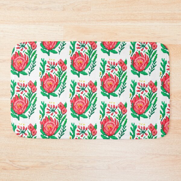 Item preview, "Pixel Protea" by Jenette Hewitt Art JKH63 designed and sold by Jenette Hewitt Art.