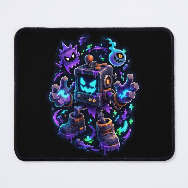 Item preview, Neon Arcade Monster Robot Gamer designed and sold by Horizon-Design.