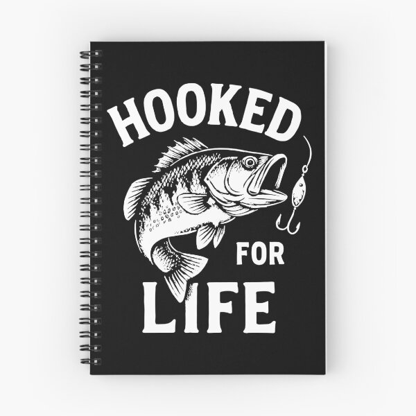 Item preview, Angler T-Shirt Hooked for Life – Fish on the hook designed and sold by Pineapple-Tree.