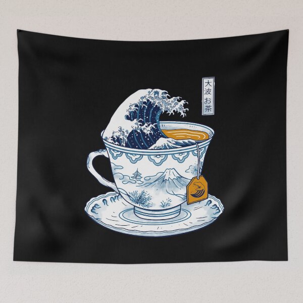 Item preview, the great kanagawa tea designed and sold by dawid janowski.