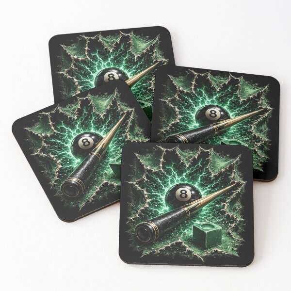 Item preview, Unit 8 After Hours Club: The Eight Ball Green Tearout designed and sold by AfterDarkVisuals.