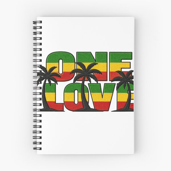 Item preview, One Love Rasta Palm Tree Design designed and sold by WearTheVibe Store.