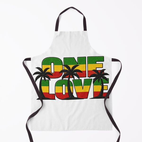 Item preview, One Love Rasta Palm Tree Design designed and sold by WearTheVibe Store.