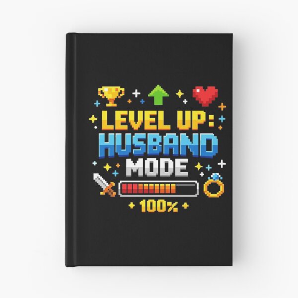 Item preview, Level Up Husband Fashion Gamer Husband Retro Stag Party designed and sold by Pineapple-Tree.