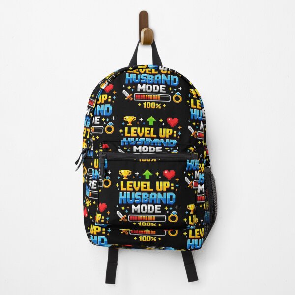 Item preview, Level Up Husband Fashion Gamer Husband Retro Stag Party designed and sold by Pineapple-Tree.