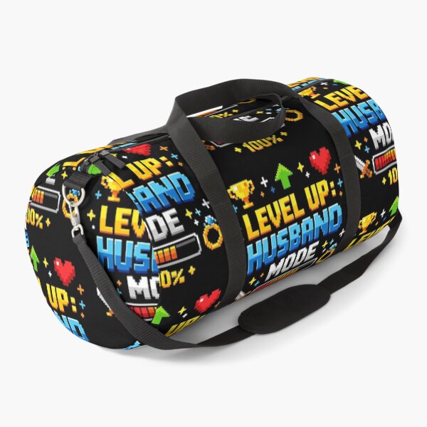 Item preview, Level Up Husband Fashion Gamer Husband Retro Stag Party designed and sold by Pineapple-Tree.