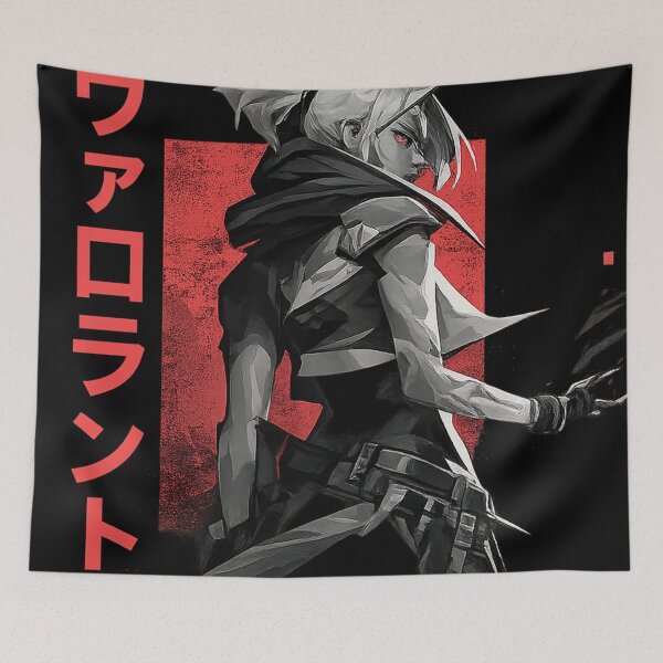 Item preview, Valorant Jett – Defy the Limits | Minimalist Gaming Design designed and sold by NBT-NOVA.