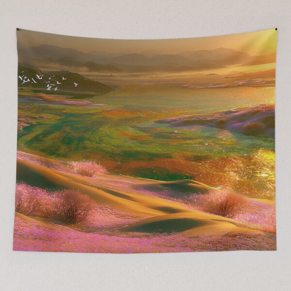 Item preview, Sunset Mirage Over Blossom Dunes designed and sold by Venon28.