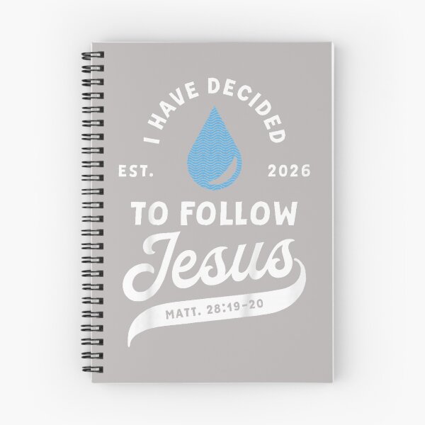 Item preview, Have Decided to Follow Jesus Baptism Baptized Christian 2026 designed and sold by ArleneRowe.