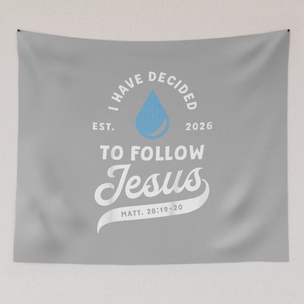 Item preview, Have Decided to Follow Jesus Baptism Baptized Christian 2026 designed and sold by ArleneRowe.